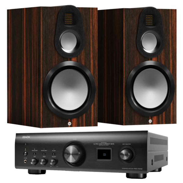 Pachete PROMO STEREO  Monitor Audio, Pachet PROMO Monitor Audio Gold 100 6G + Denon PMA-1700NE, avstore.ro