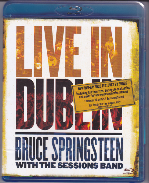 Muzica  Sony Music, Gen: Rock, BLURAY Sony Music Bruce Springsteen – Live In Dublin, avstore.ro