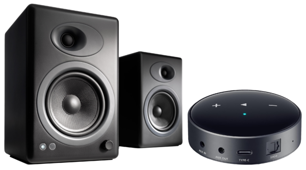 Boxe Amplificate  Audioengine, Boxe active Audioengine A5+ + Wiim Mini, avstore.ro