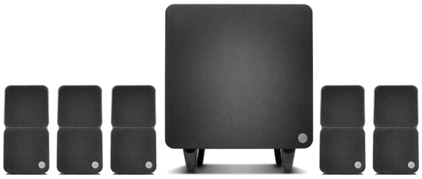 Sisteme surround - boxe, Boxe Cambridge Audio S325 Minx 5.1 Speaker Package, avstore.ro