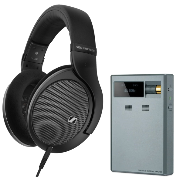 Promotii Pachete PROMO Casti si AMP , Pachet PROMO Sennheiser HD 550 + Cayin RU9, avstore.ro