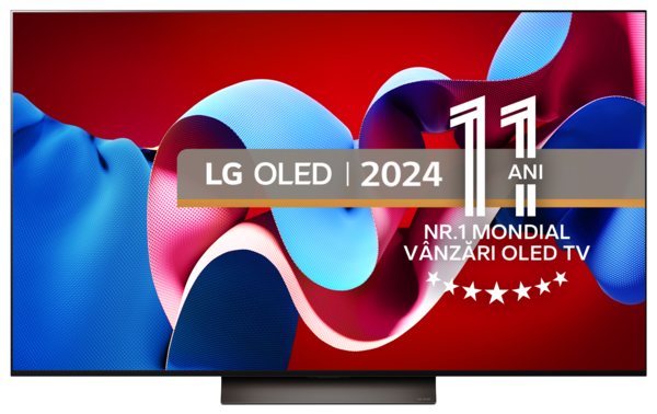 Televizoare  LG, Rezolutie: 4K UltraHD, Stare produs: NOU, TV LG OLED55C41LA, avstore.ro