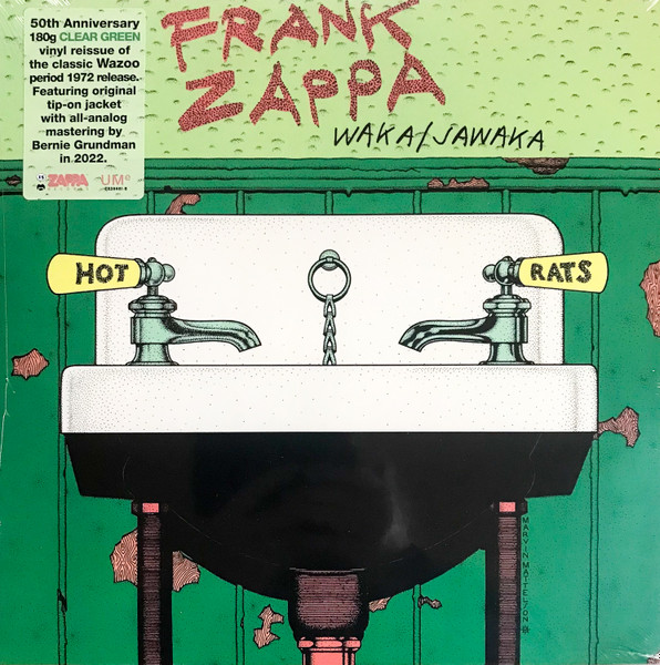 Viniluri  UNIVERSAL RECORDS, Greutate: 180g, VINIL UNIVERSAL RECORDS Frank Zappa – Waka / Jawaka (Clear Green), avstore.ro