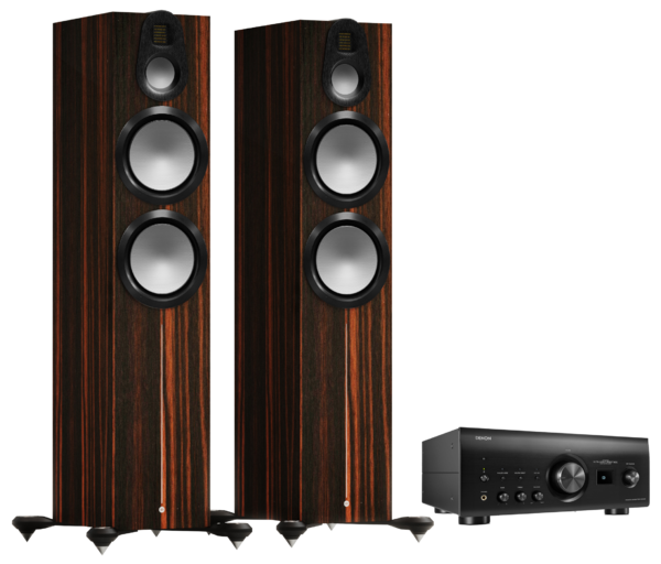 Promotii Pachete PROMO STEREO Monitor Audio, Pachet PROMO Monitor Audio Gold 500 6G Denon PMA-3000NE, avstore.ro