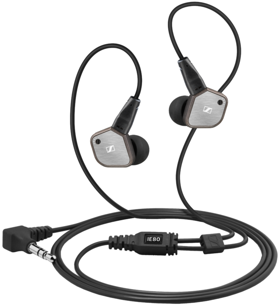 Casti  Sennheiser, Casti Hi-Fi Sennheiser IE 80 Resigilat, avstore.ro