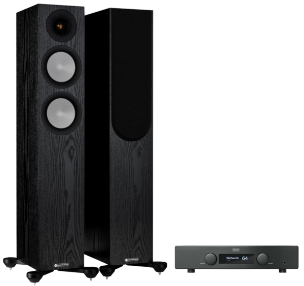 Pachete PROMO STEREO, Pachet PROMO Monitor Audio Silver 200 (7G) + Hegel H95, avstore.ro