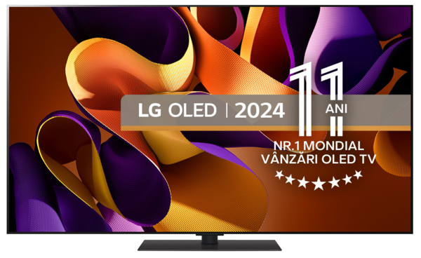 Promotii Televizoare Diagonala: 55'' (140cm) - 60'' (152cm), Generatie (an de lansare): 2024, TV LG OLED55G43LS, avstore.ro