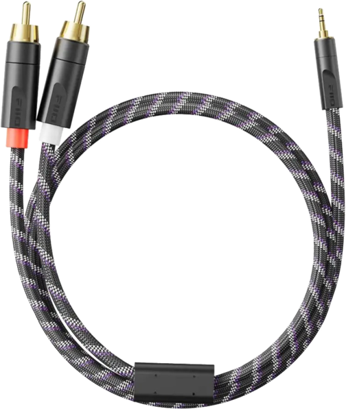 Cabluri audio  Fiio, Cablu Fiio TRUST LD-UB2 3.5mm la RCA 120cm, avstore.ro
