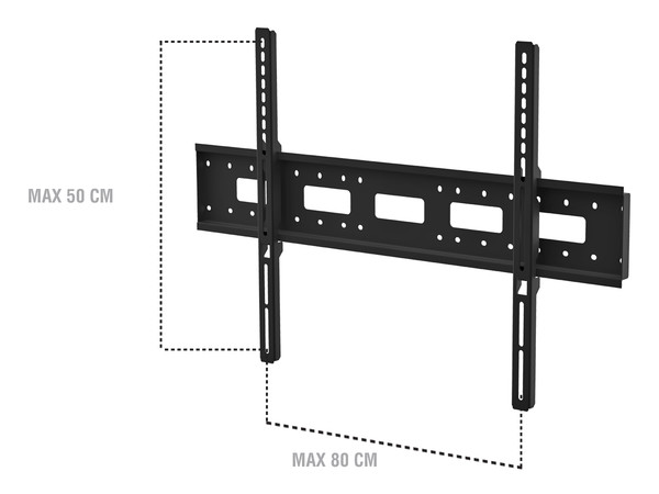 Suport TV  VESA orizontal (mm): 400mm, VESA vertical (mm): 400mm, Suport TV Sonorous Surefix 240 FIX, avstore.ro