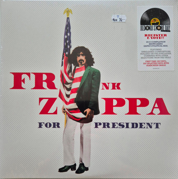 Promotii Viniluri Greutate: Normal, VINIL UNIVERSAL RECORDS Zappa For President (RSD 2024), avstore.ro