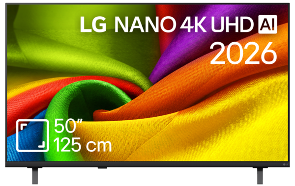 Televizoare  Tehnologie: LED, Diagonala: 50'' (127cm) - 54'' (137cm), TV LG 50NU8E0B3LA, avstore.ro