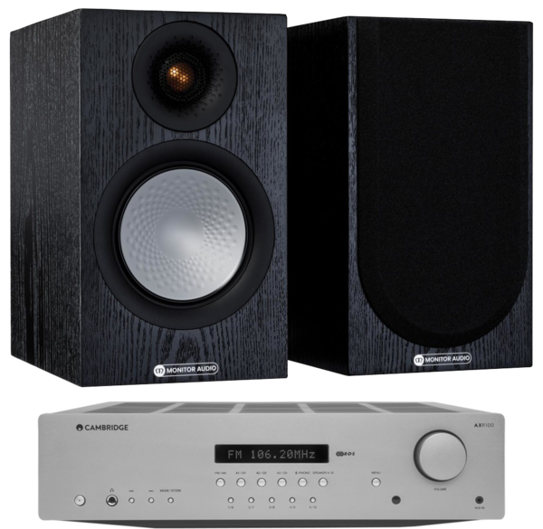 Pachete PROMO STEREO, Pachet PROMO Monitor Audio Silver 50 (7G) + Cambridge Audio AXR100, avstore.ro