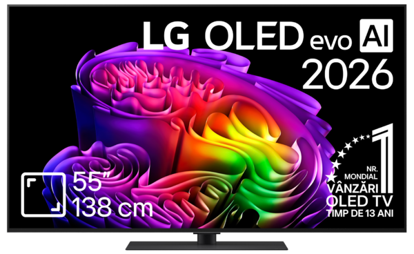 Televizoare  LG, Generatie (an de lansare): 2026, TV LG OLED55G63LS, avstore.ro