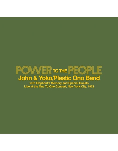 Viniluri  UNIVERSAL RECORDS, Greutate: Normal, VINIL UNIVERSAL RECORDS John & Yoko / Plastic Ono Band With Elephant's Memory - Power To The People (Live), avstore.ro
