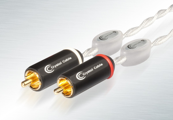 Cabluri audio, Cablu Crystal Cable CrystalConnect Ultra Diamond RCA 1m, avstore.ro