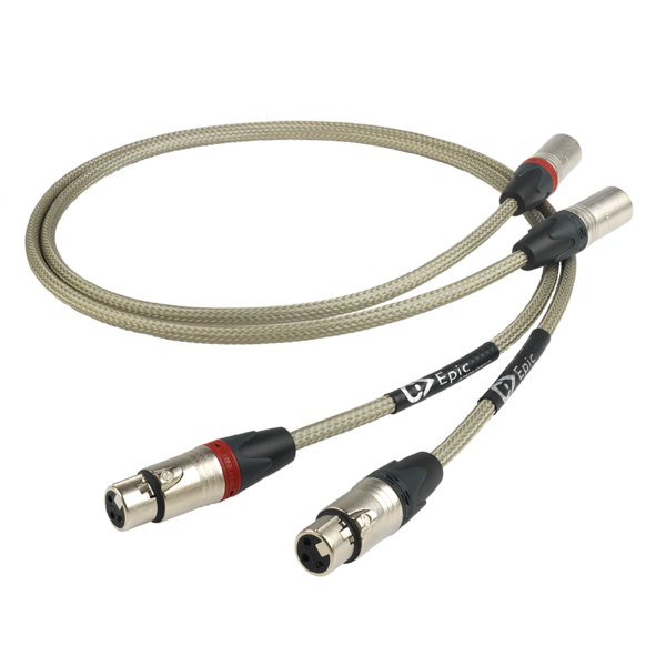 Promotii Cabluri audio Tip: Interconect, Cablu Chord Company Epic Analog 2XLR , avstore.ro