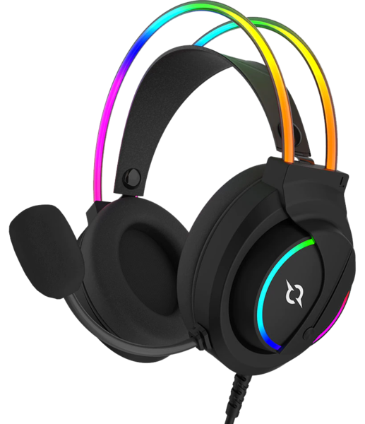 Casti  Contact cu urechea: Over Ear (circum-aurale), Mod constructie: Casti inchise, Casti PC/Gaming AQIRYS CYGNUS, avstore.ro