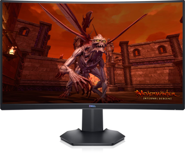 Monitoare, Monitor Dell S2721HGFA  Gaming VA LED curbat,  27