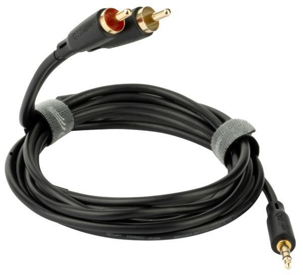 Cabluri audio, Cablu QED CONNECT 3.5mm Jack to Phono J2P, avstore.ro