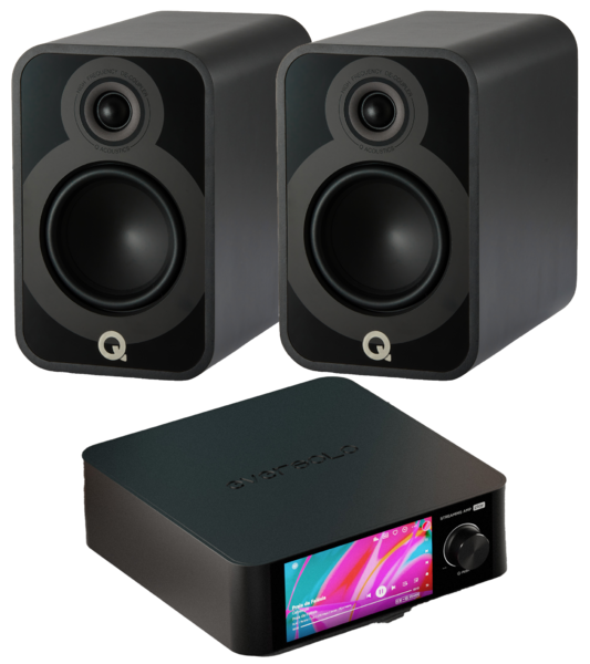 Pachete PROMO STEREO  Q Acoustics, Pachet PROMO Q Acoustics 5020 + Eversolo Play, avstore.ro