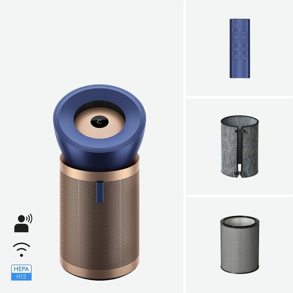 Purificator si ventilator Dyson BP04 Purifier Big+Quiet Formaldehyde, Blue/Gold