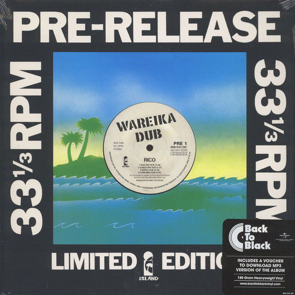 Promotii Viniluri UNIVERSAL RECORDS, Greutate: 180g, VINIL UNIVERSAL RECORDS Rico - Wareika Dub, avstore.ro