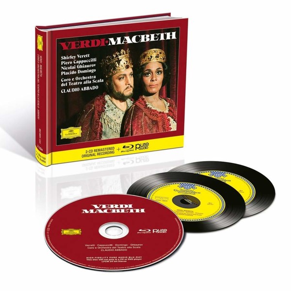 Muzica CD  Gen: Opera, CD Deutsche Grammophon (DG) Verdi - Macbeth ( Abbado - Cappuccilli, Verrett ) CD + BluRay Audio, avstore.ro