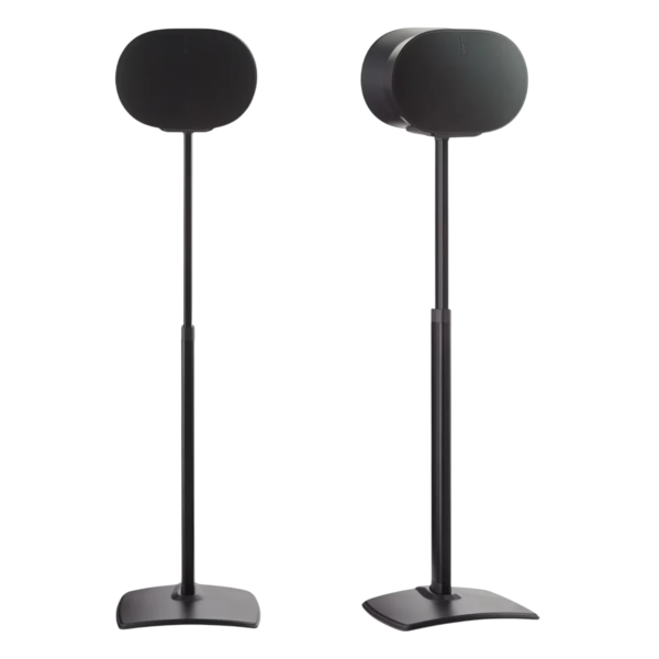 Accesorii,  Stative de podea SANUS WSSE3A2-B2 pentru Sonos Era 300, reglabile pe inaltime, set 2 bucati, negru, avstore.ro