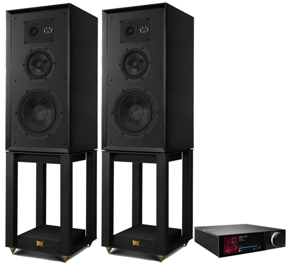 Pachete PROMO STEREO, Pachet PROMO Wharfedale Super Linton with stand + Cambridge Audio Evo 150 SE, avstore.ro