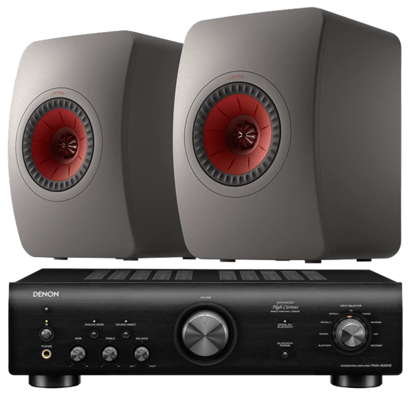Pachete PROMO STEREO, Pachet PROMO KEF LS50 Meta + Denon PMA-600NE, avstore.ro