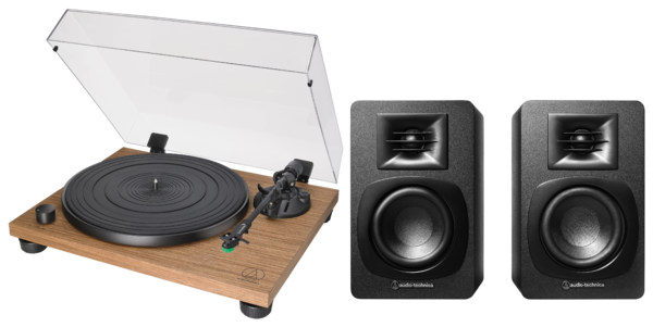 Promotii Pick-up , Pickup Audio-Technica AT-LPW40WN + Audio Technica AT-SP3X, avstore.ro