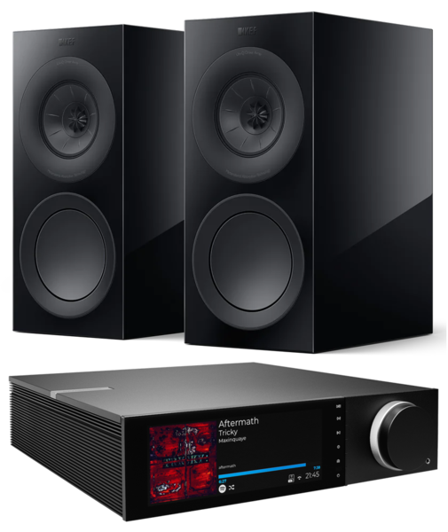 Pachete PROMO STEREO, Pachet PROMO KEF R3 Meta + Cambridge Audio Evo 150 SE, avstore.ro