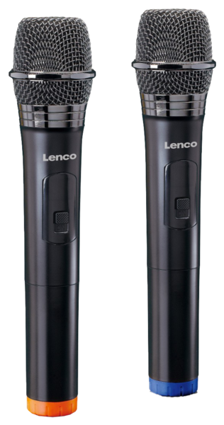Microfoane,  Set 2 microfoane wireless Lenco MCW-020, avstore.ro