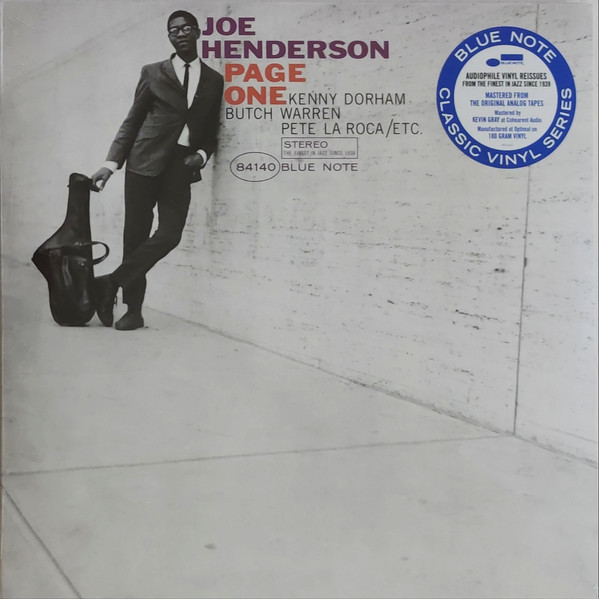 Viniluri VINIL Blue Note Joe Henderson - Page OneVINIL Blue Note Joe Henderson - Page One