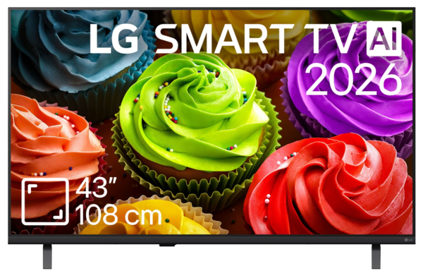 TVs  LG, Tech: LED, Generatie (an de lansare): 2026, TV LG 43LB65003LA, avstore.ro