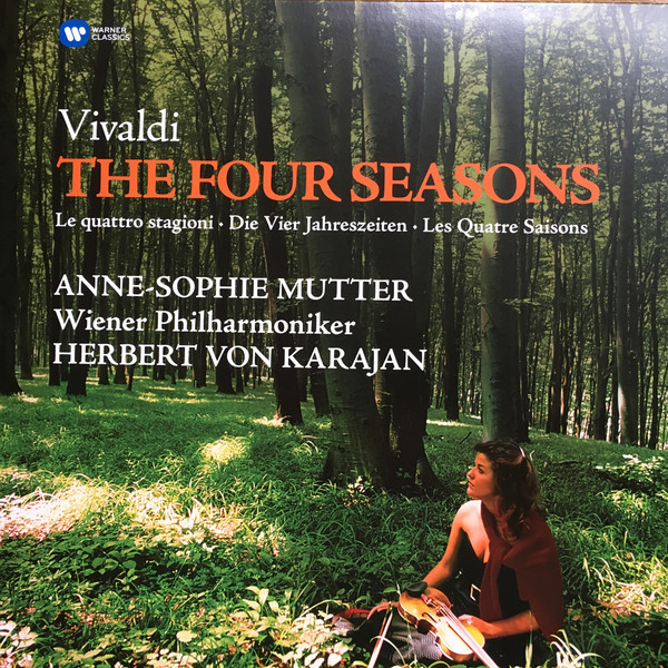 Viniluri  WARNER MUSIC, Greutate: Normal, Gen: Clasica, VINIL WARNER MUSIC Vivaldi - The Four Seasons ( Mutter, Karajan ), avstore.ro