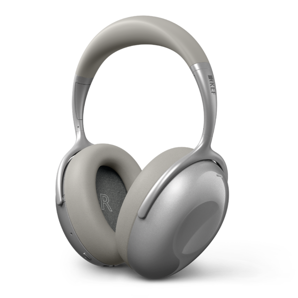 Casti Bluetooth & Wireless  KEF, Format casti Wireless: over ear, Casti KEF Mu7 Silver Grey Resigilat, avstore.ro