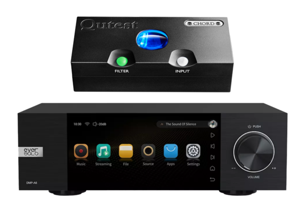 DAC-uri  Chord Electronics, DAC Chord Electronics Qutest + Eversolo-DMP6, avstore.ro