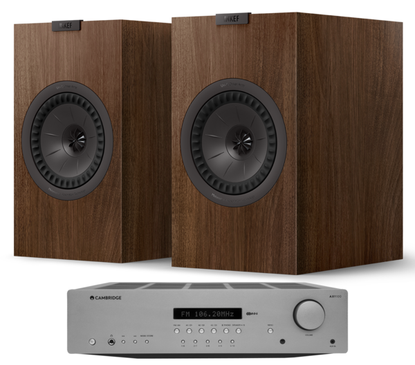 Pachete PROMO STEREO  KEF, Pachet PROMO KEF Q3 Meta + Cambridge Audio AXR100, avstore.ro