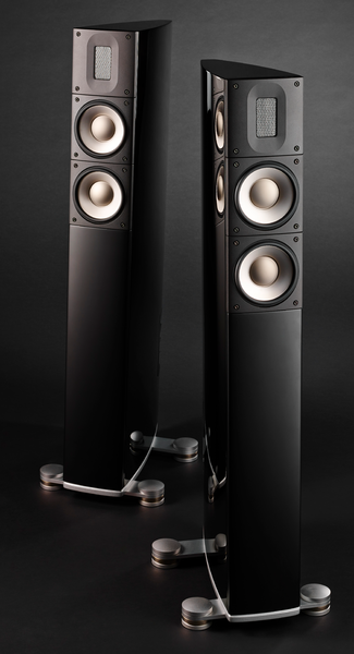 Boxe  Stare produs: Resigilat, Boxe Raidho X2t Black high gloss Resigilat, avstore.ro