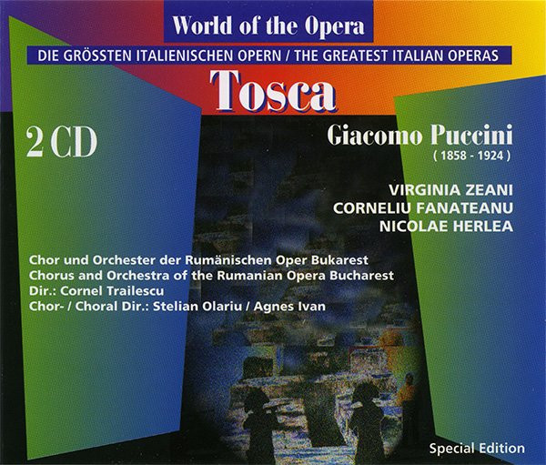 Muzica  Electrecord, Gen: Opera, CD Electrecord Puccini - Tosca ( Zeani, Trailescu ), avstore.ro