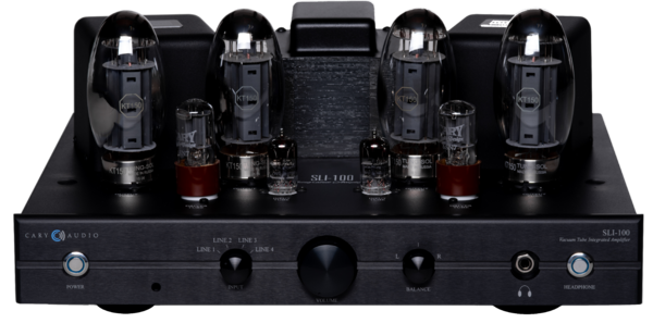 Amplificatoare integrate  Cary, fara Intrare Phono, Amplificator Cary SLI-100 Negru Resigilat, avstore.ro