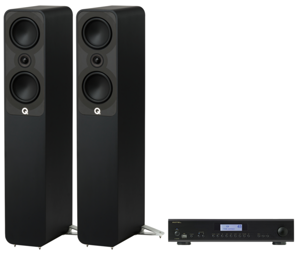 Promotii Pachete PROMO STEREO Q Acoustics, Pachet PROMO Q Acoustics 5040 + Rotel A-12 MK II, avstore.ro