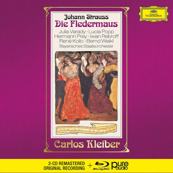Muzica CD  Deutsche Grammophon (DG), CD Deutsche Grammophon (DG) Johann Strauss - Die Fledermaus ( Kleiber ) CD + BluRay Audio, avstore.ro