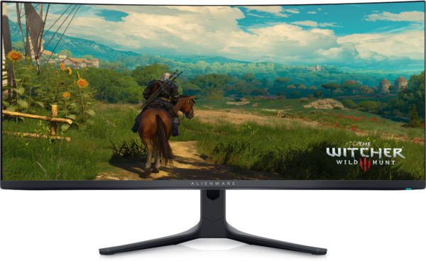 Monitoare, Monitor Alienware AW3423DWF Curved Gaming, NVIDIA G-SYNC, 34.18