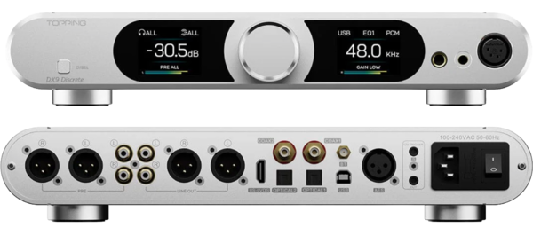 DAC-uri  Topping, Stare produs: NOU, DAC Topping DX9 Discrete, avstore.ro
