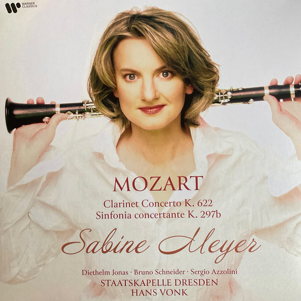 Muzica  Gen: Clasica, VINIL WARNER MUSIC Mozart - Clarinet Concerto K. 622 / Sinfonia Concertante K. 297b ( Sabine Meyer ), avstore.ro