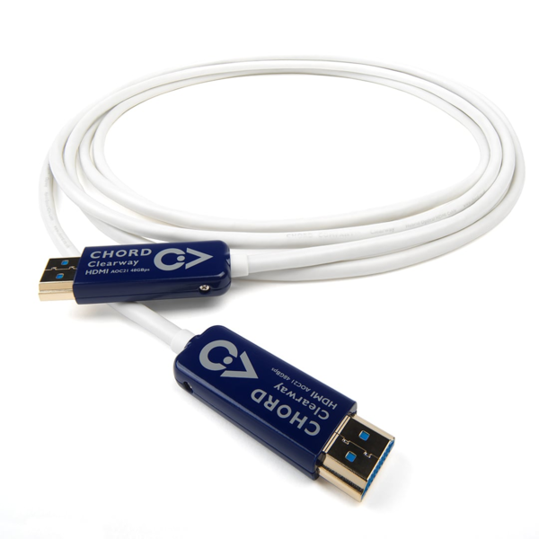 Cabluri video  Tip cablu video: HDMI, Cablu Chord Company Cablu HDMI AOC 8k (48Gbps) Chord Clearway, avstore.ro