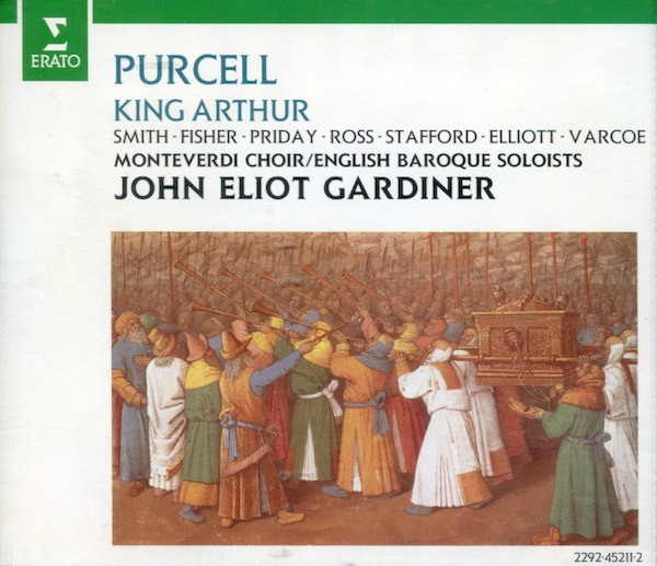 Viniluri  WARNER MUSIC, Greutate: Normal, Gen: Opera, VINIL WARNER MUSIC Purcell - King Arthur ( English Baroque, Gardiner ), avstore.ro