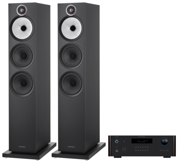 Pachete PROMO STEREO  Bowers & Wilkins, Pachet PROMO Bowers & Wilkins 603 S3 + Rotel RA-1572 MK II, avstore.ro